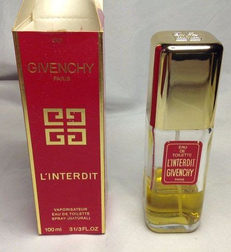 vintage givenchy l interdit|l'interdit by givenchy for women.